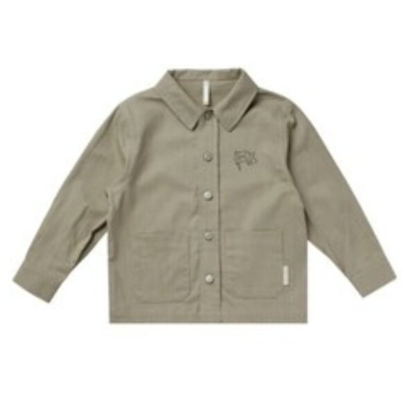 Rylee + Cru Other - Rylee + Cru Enzo shirt in fern size 18-24M